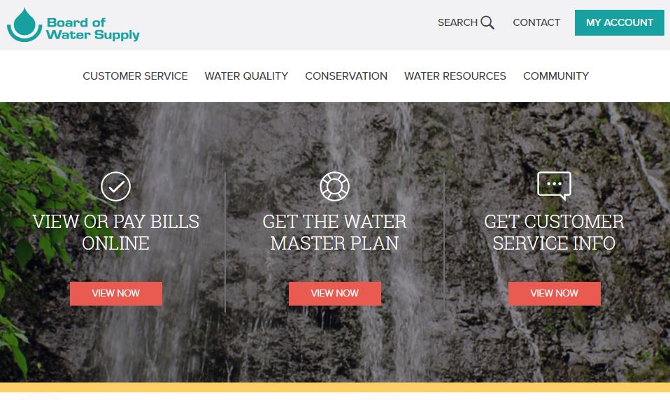 Frequently Asked Questions Board of Water Supply