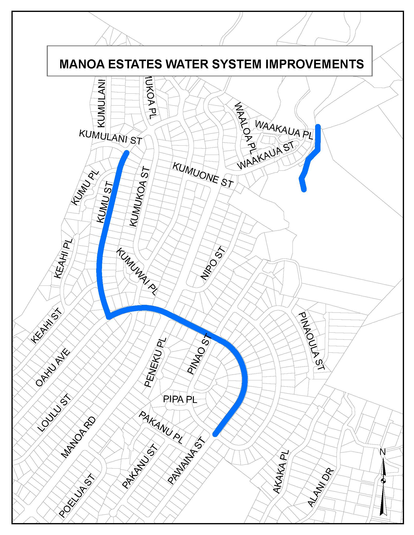 water system improvement project in manoa