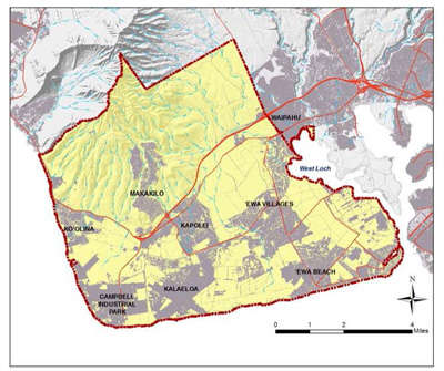 ewa watershed illustration