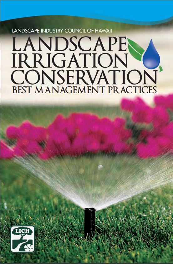 landscape irrigation conservation cover