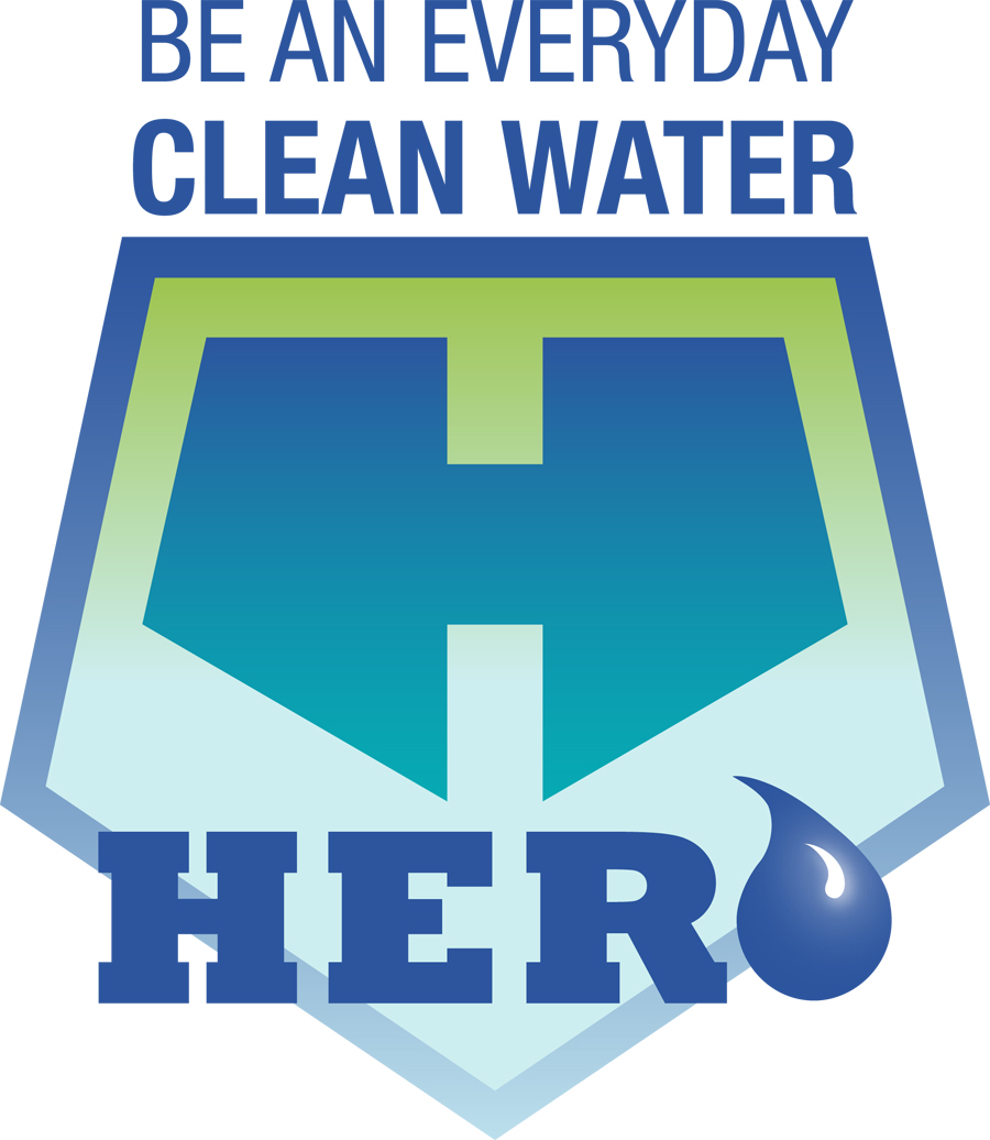clean water hero logo