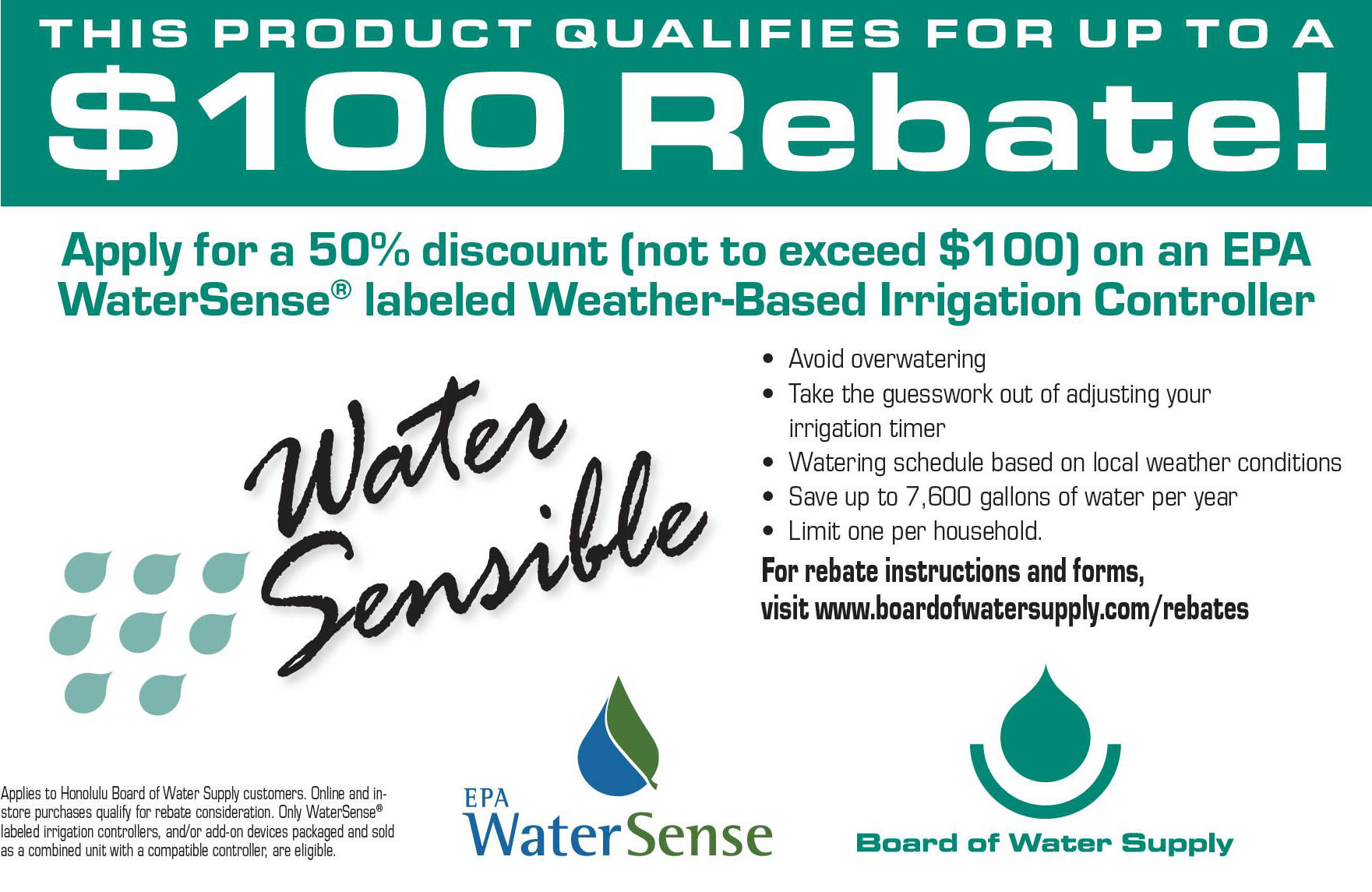 Rebates For Recirculater Water