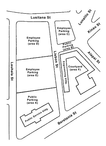 rules and regulations chapter iv parking map