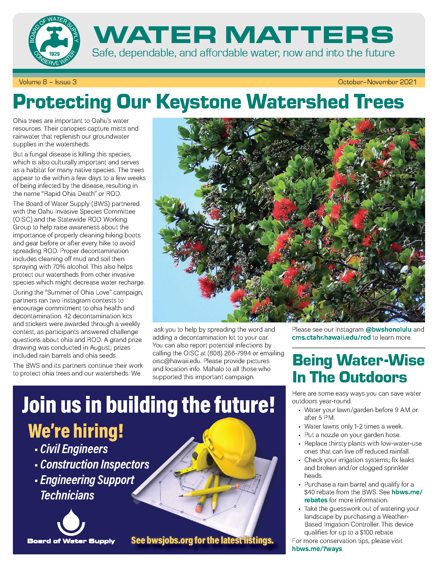 water matters issue 3 2021