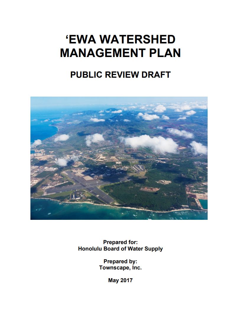 ewa watershed management plan draft