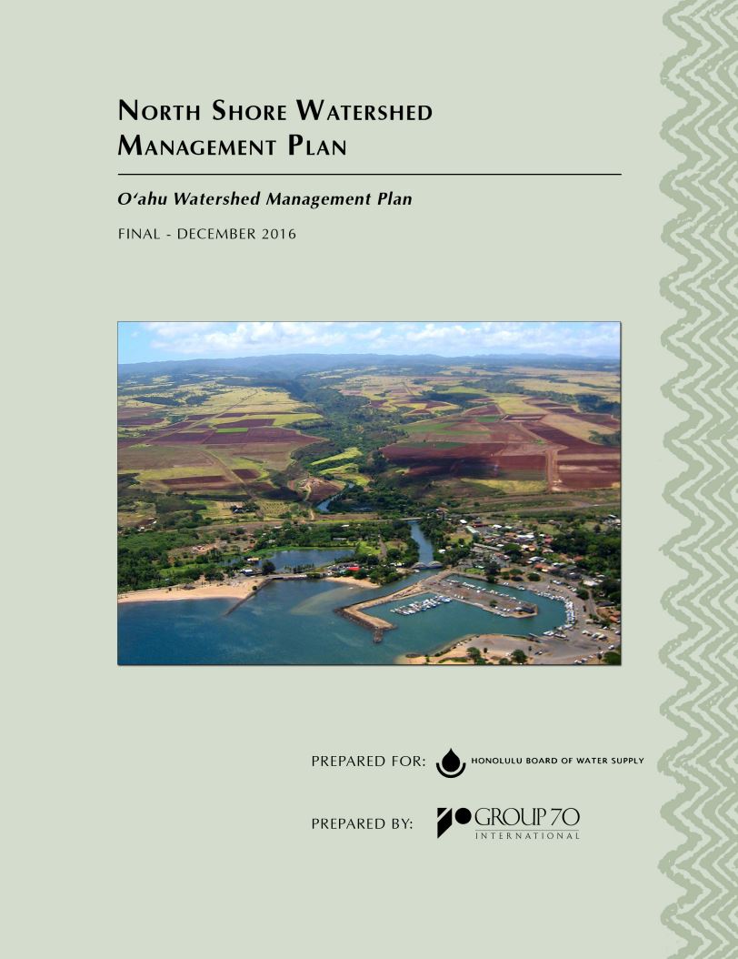 north shore watershed management plan