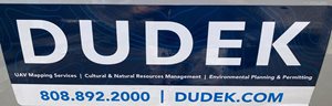 gnss dudek contractor magnet decal closeup