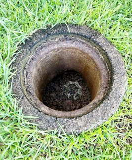 water cutoff valve knob