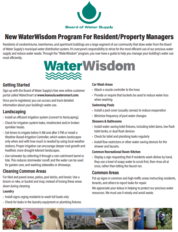 Water Wisdom mini-poster