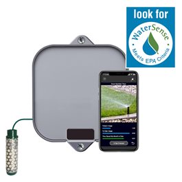 Weather-Based Irrigation Controller with Soil Moisture Sensor