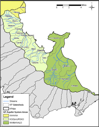 koolau poko watersheds