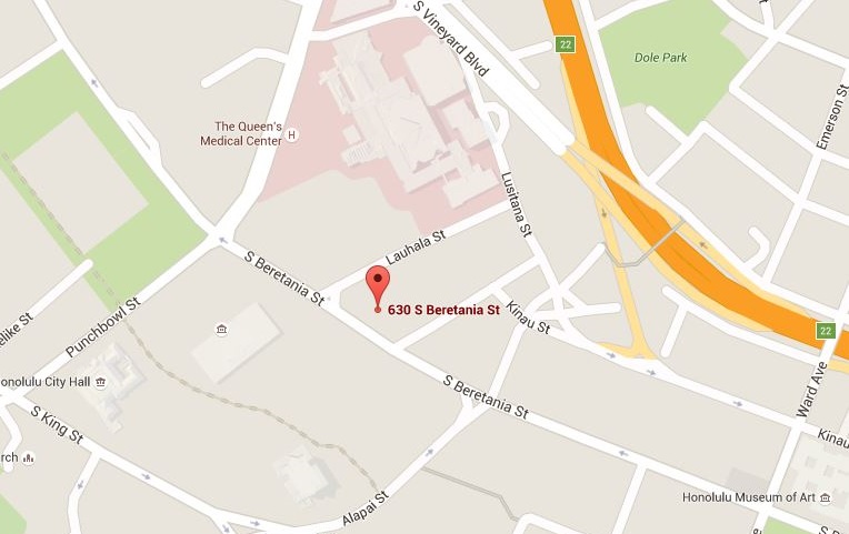 630 South Beretania Street, Honolulu HI 96843