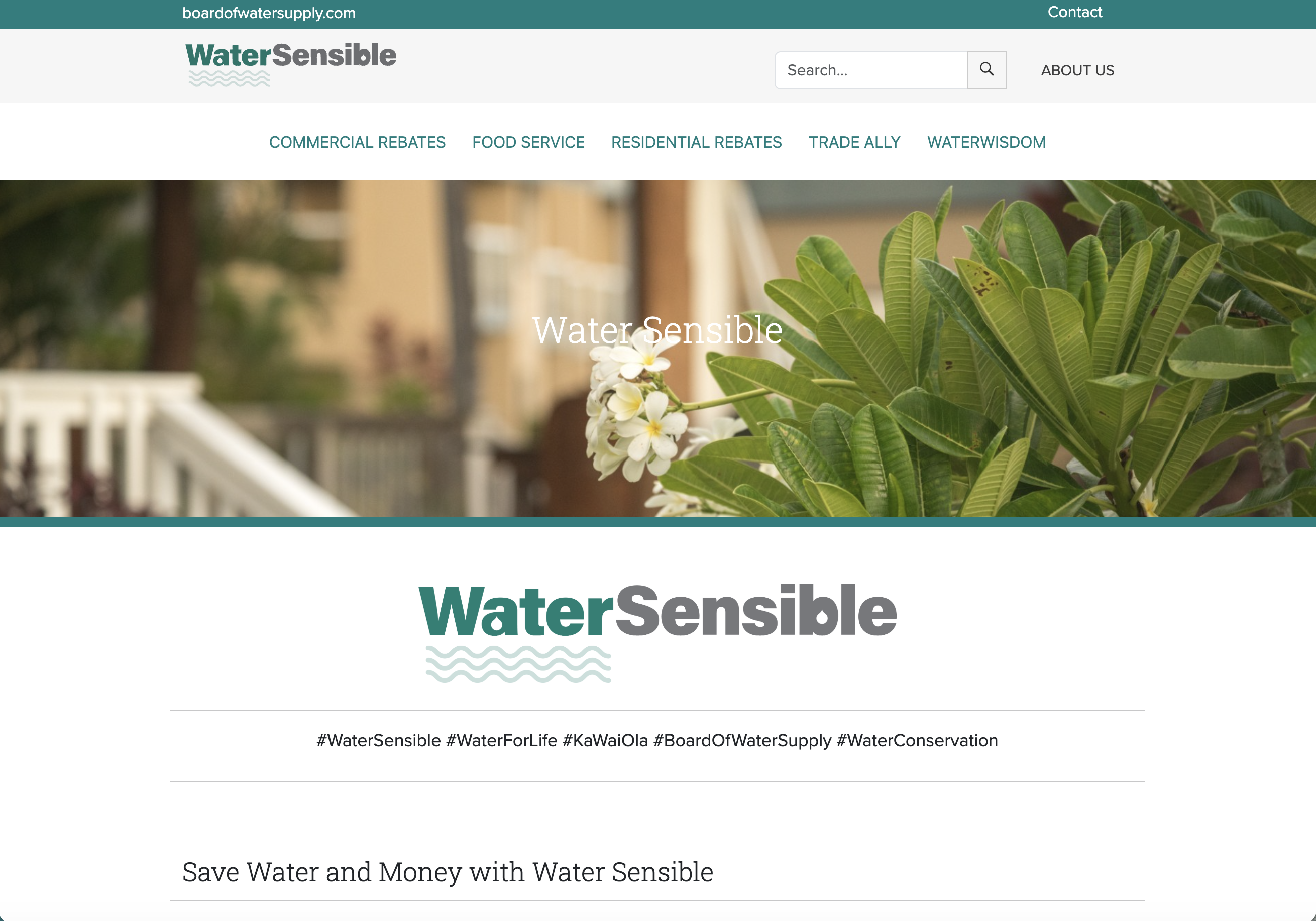 Water Sensible Rebates | WaterSensible.org
