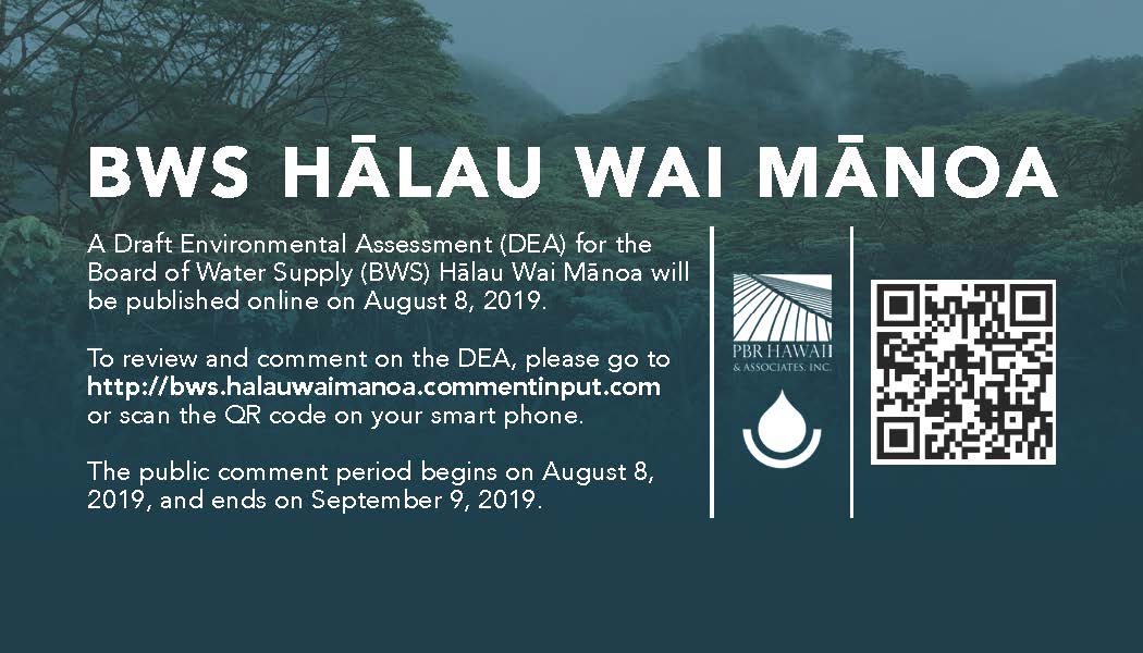 hālau wai mānoa draft environmental assessment info